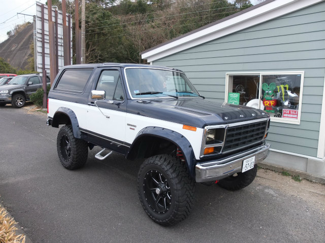 19 Ford Bronco Lifted ブロンコ リフトアップ デュアルショック 販売 中古車 宮崎 サンセットストリップ Sunset Strip Garage