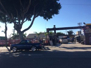 アメリカ日記　アメ車　サンセットストリップ
