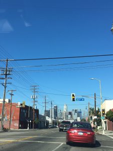 アメリカ日記　アメ車　サンセットストリップ